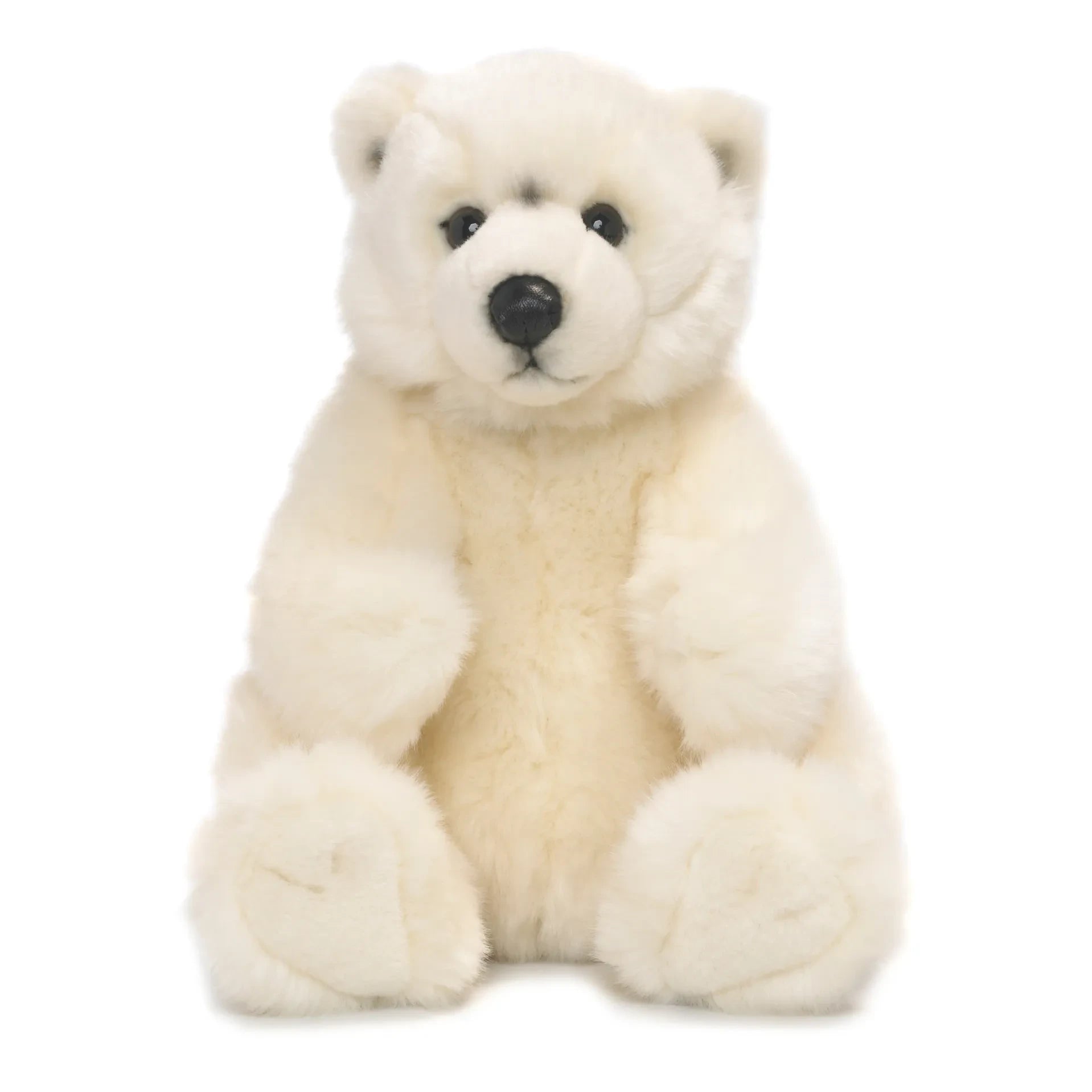 Bon Ton Toys - Oturan kutup ayısı peluş | Beyaz