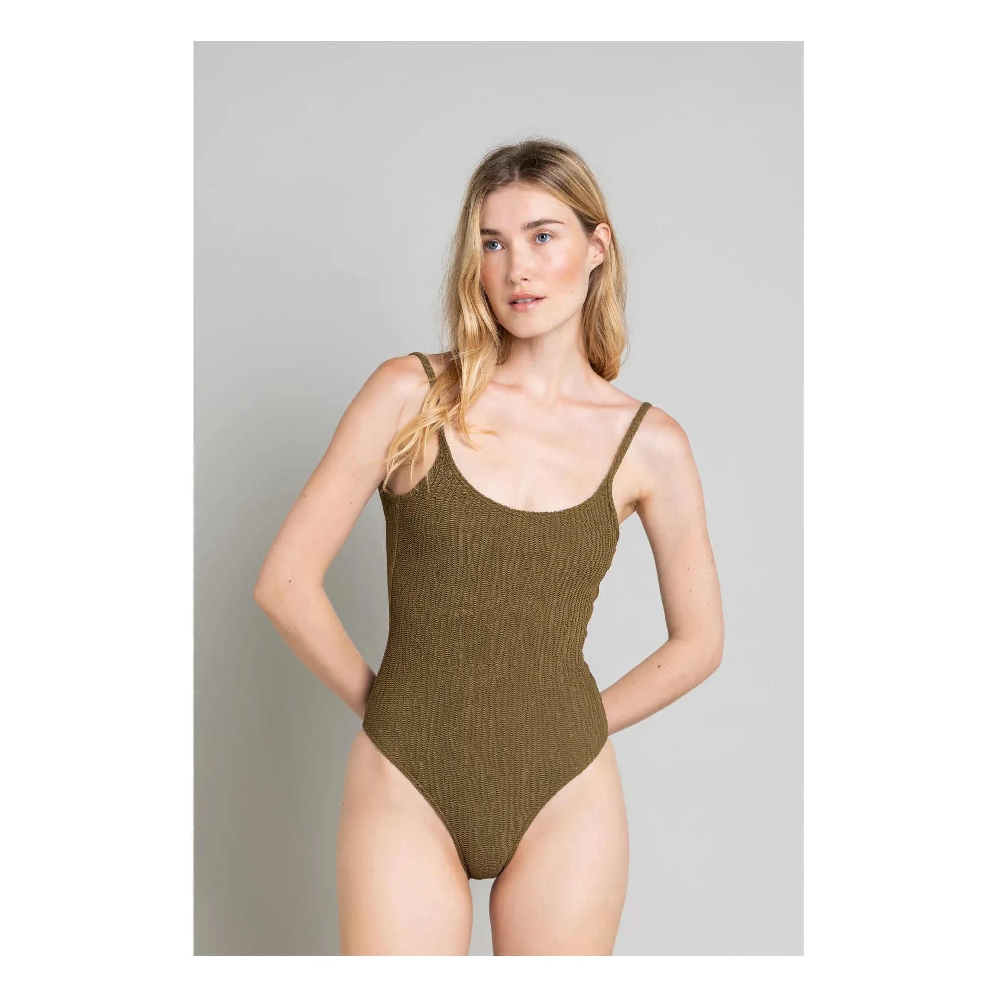 Smallable Woman - Marcia One-Piece Swimsuit | Khaki