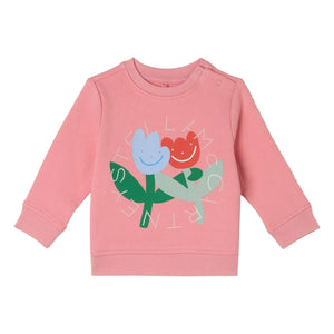 Stella McCartney Kids - Stella Fleurs Sweat | Pink