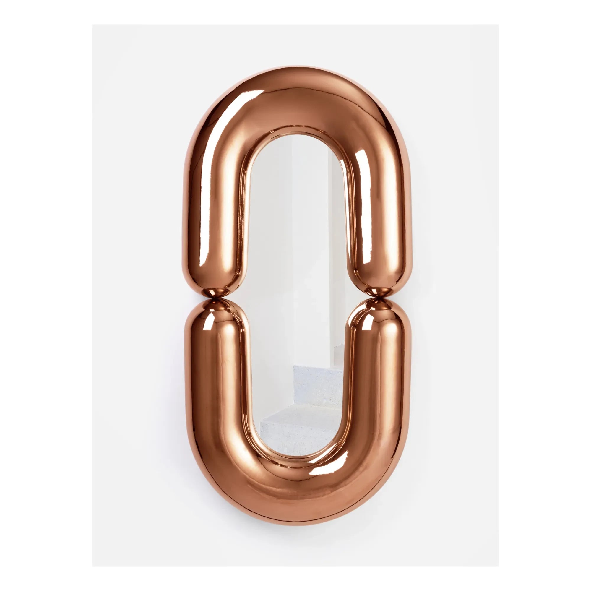Moustache - Zodiac Mirror - Jean-Baptiste Fastrez | Copper Red