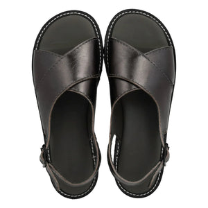 Angulus - Cross-strap sandals | Black