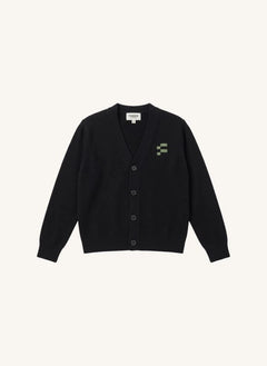 Finger in the nose - Robin Merino Wool Cardigan | Black