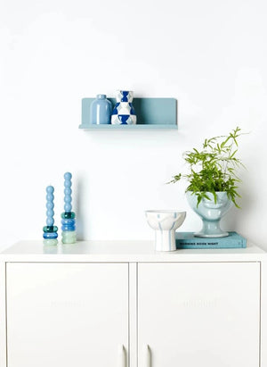 Mustard Made - Ledge Metal Wall Shelf | Ocean