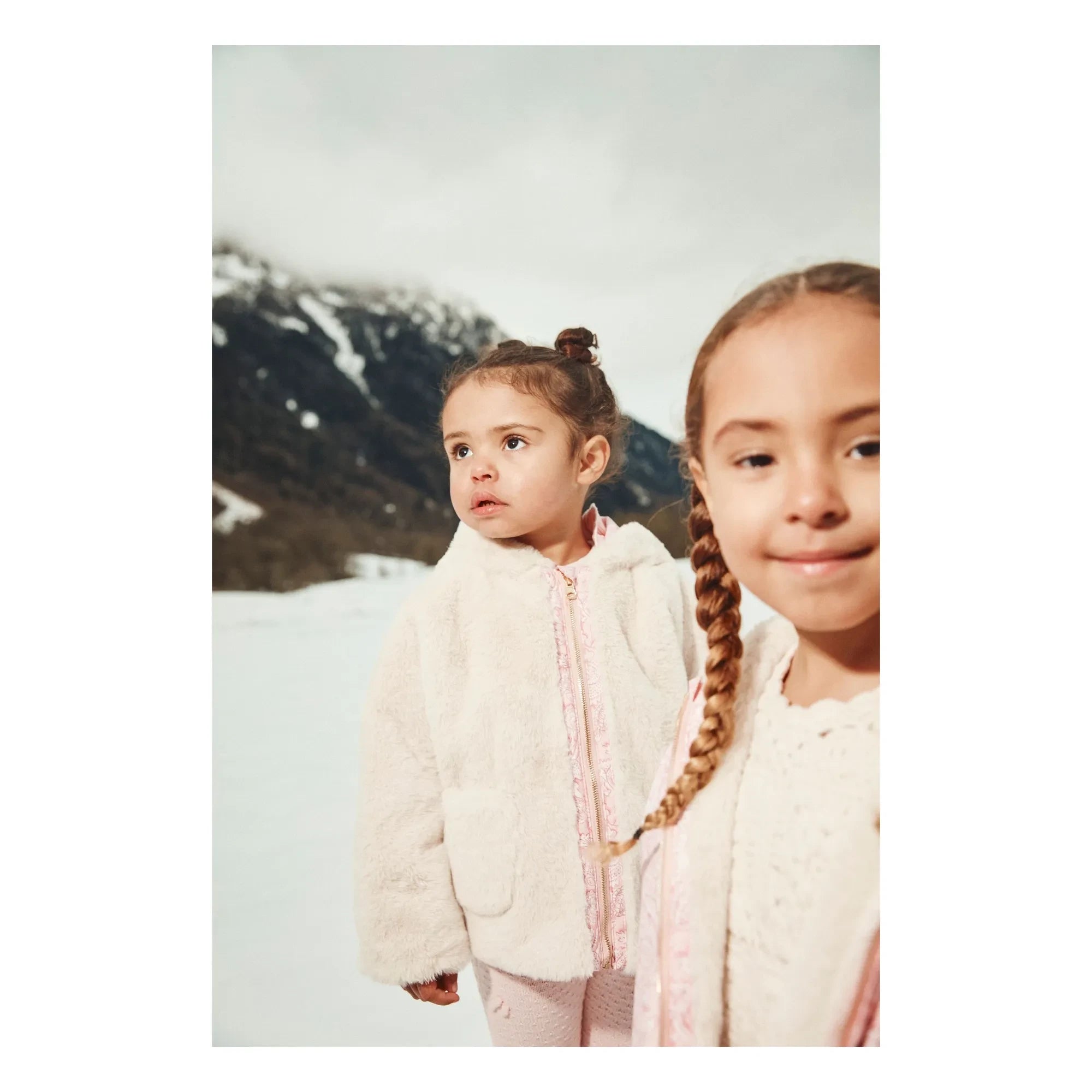 Louise Misha - Felvet Double-Sided Fur Coat | Pink