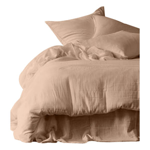 Haomy - Cotton Gauze Bed Linen Cover Mykonos | Cimarron
