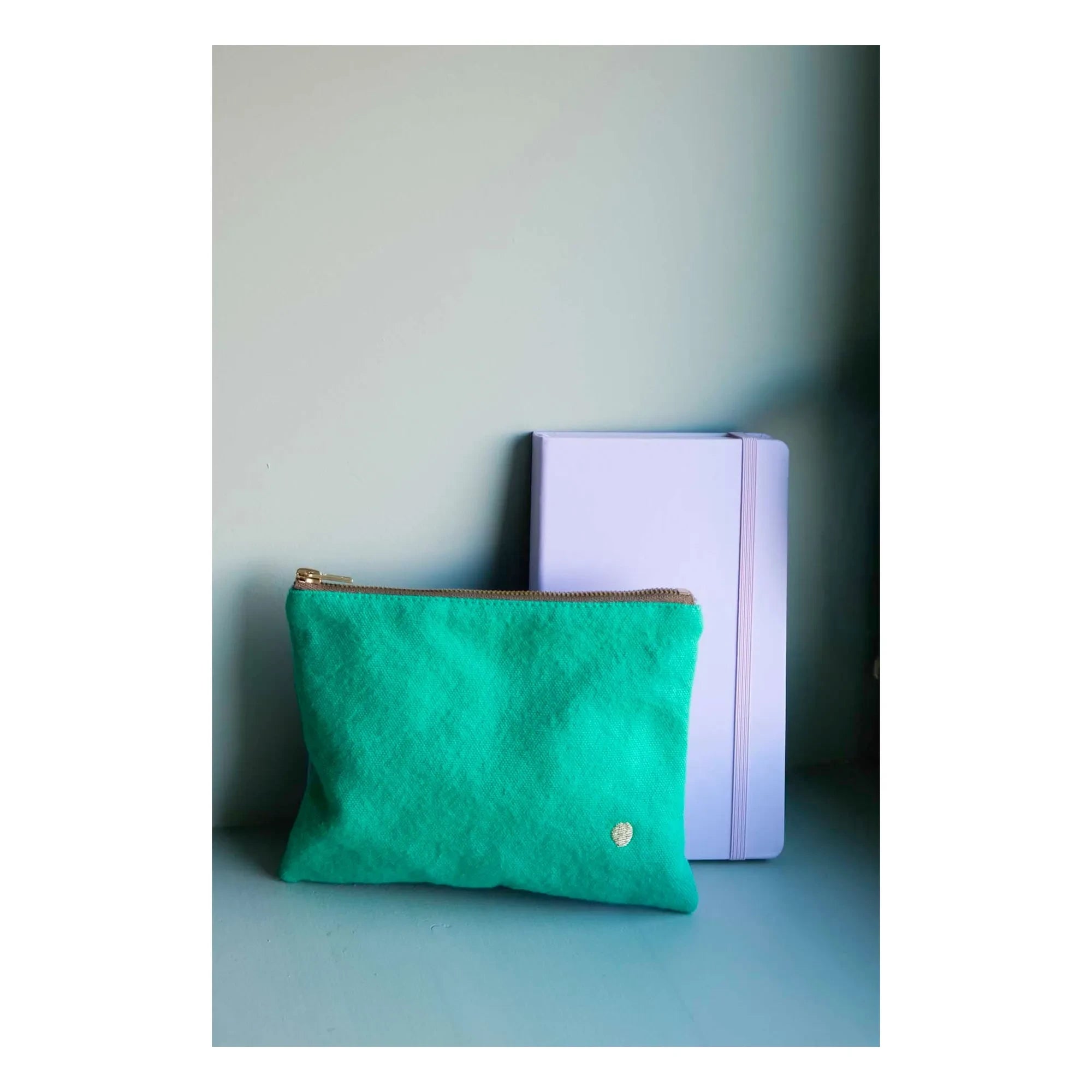La cerise sur le gâteau - Tricolo Makeup Bag | Mint Green
