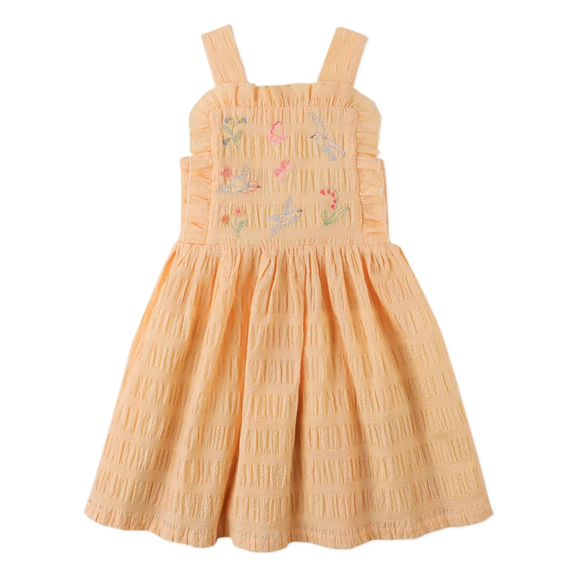 Gingersnaps - Emily Ruffled Dress | Orange