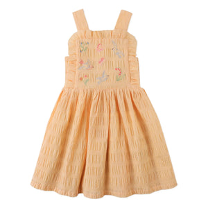 Gingersnaps - Emily Ruffled Dress | Orange