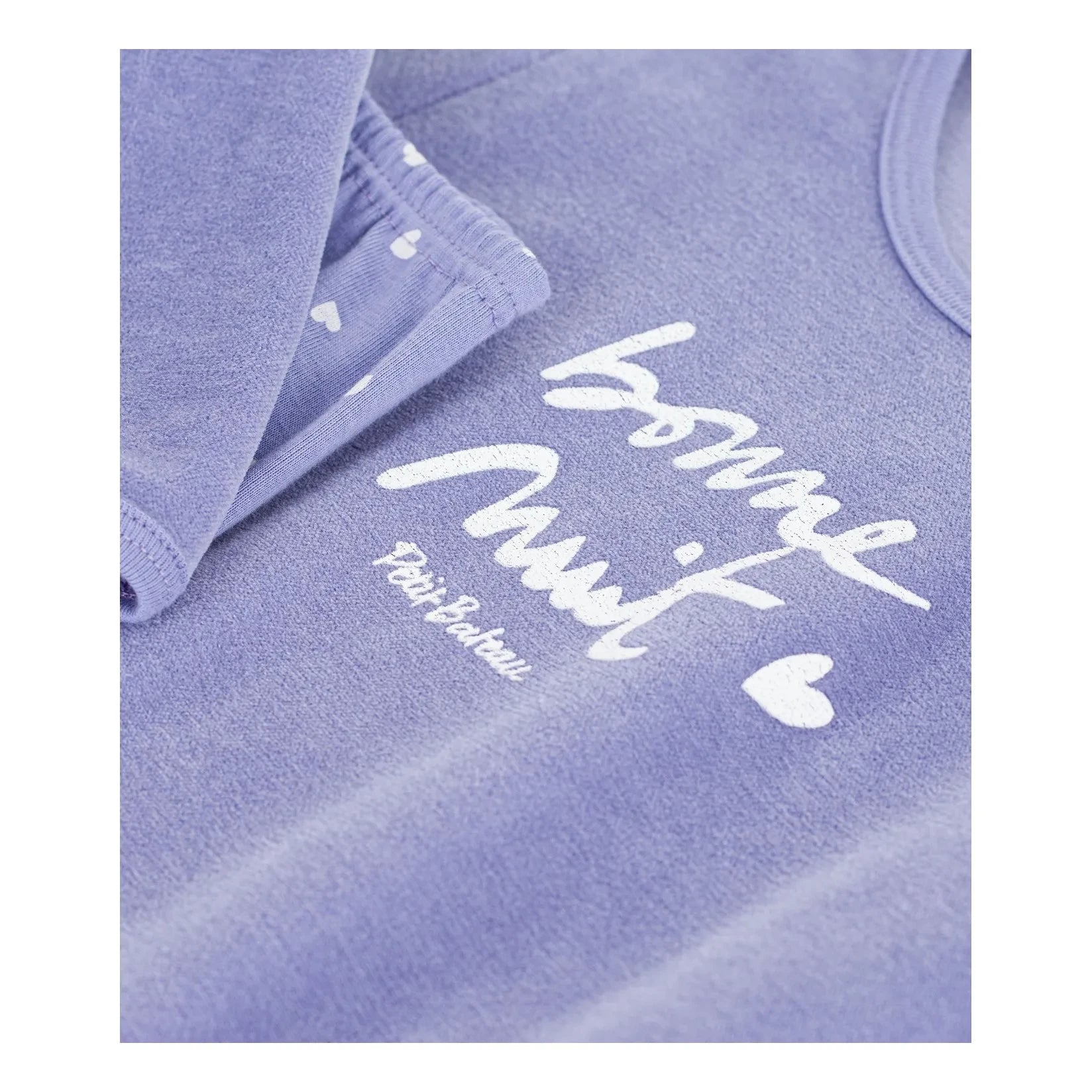 Petit Bateau - Bonne Nuit Pyjama Nightgown Organic Cotton | Lavender