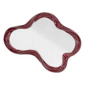 Bloomingville - Violeta Wall Mirror | Cherry Red