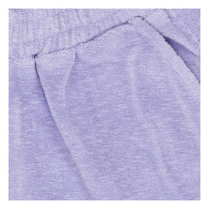 Tumble N'Dry - Camille Two organic cotton towel shorts | Lavender