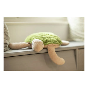 Senger Naturwelt - Tortoise Plush Hot Water Bottle | Khaki
