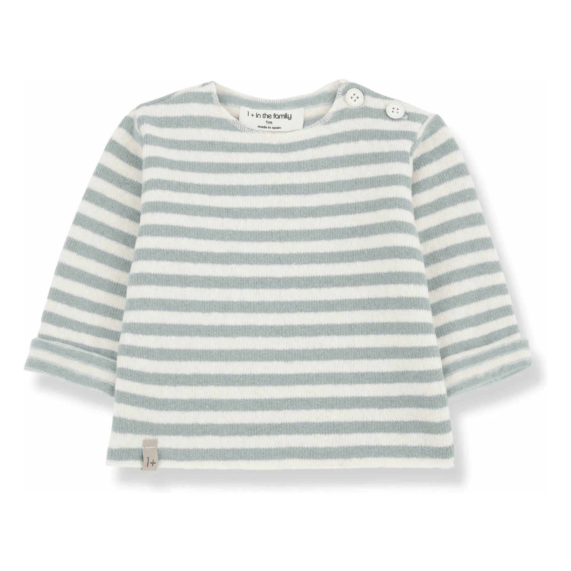 1+ in the Family - Aubin T-Shirt | Gray Blue