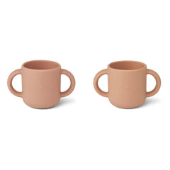 Liewood - Gene Silikon Bardaklar - 2'li Set | Pembe