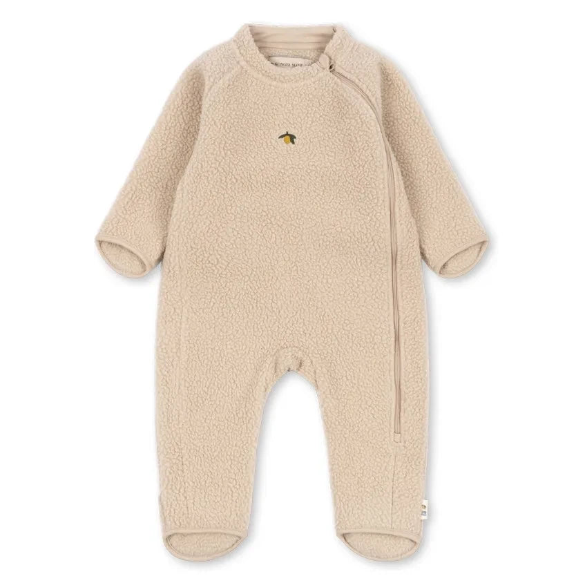 Konges Sløjd - Safa Recycled Fiber Sherpa Romper | Beige