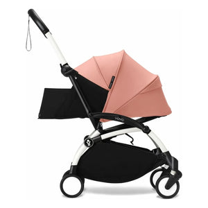 Stokke® - YOYO³ 0+ newborn stroller White frame | Ginger