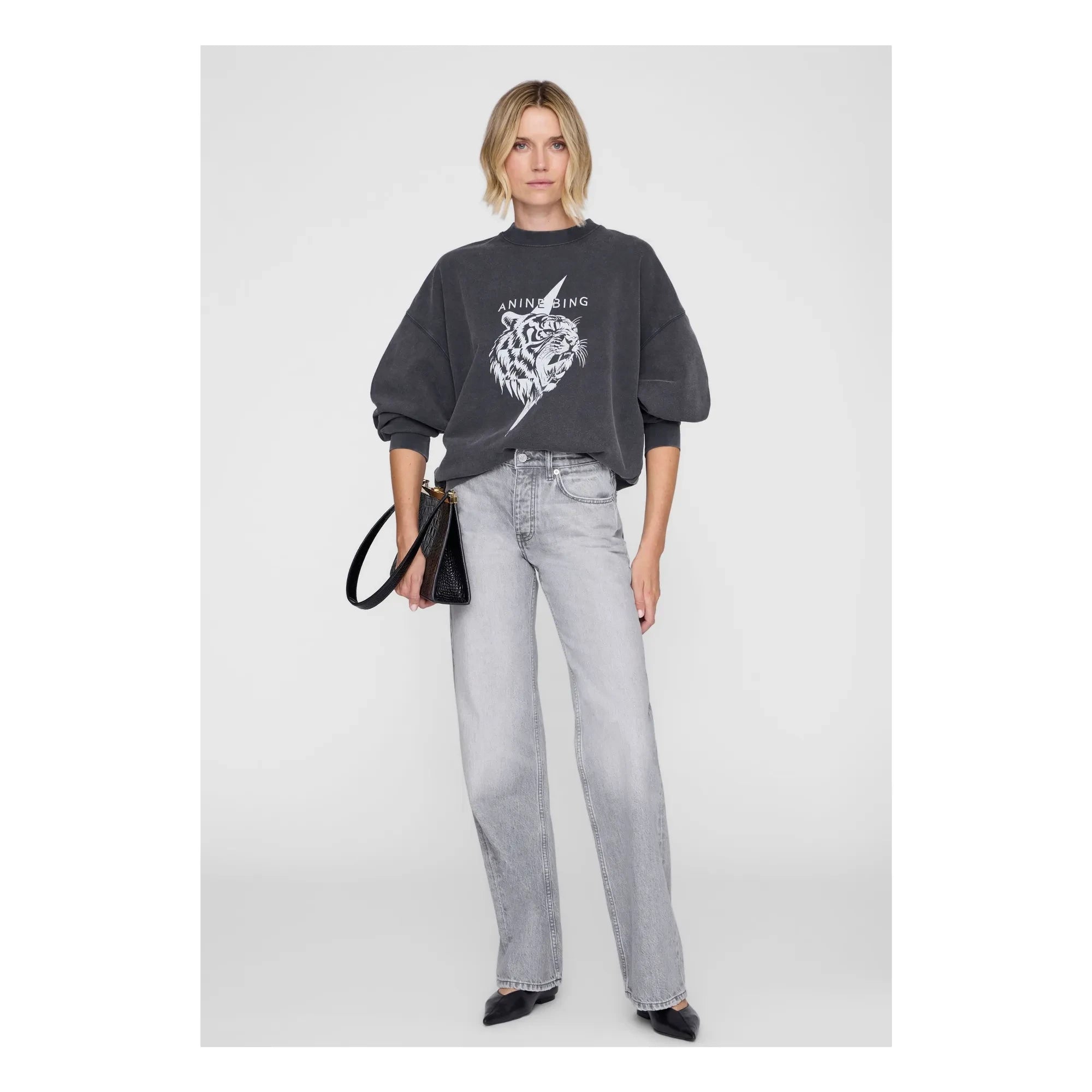Anine Bing - Miles Sweatshirt | Black