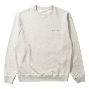 Edmmond Studios - Cotton Round Neck Sweatshirt | Cream