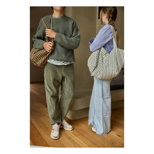 Gabrielle Paris - Vichy Bag | Brown