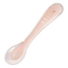 Béaba - Soft Silicone Spoon | Light Pink
