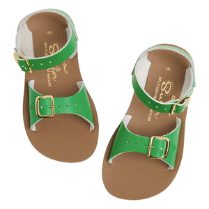 Salt-Water - Waterproof Surfer Leather Sandals | Meadow Green