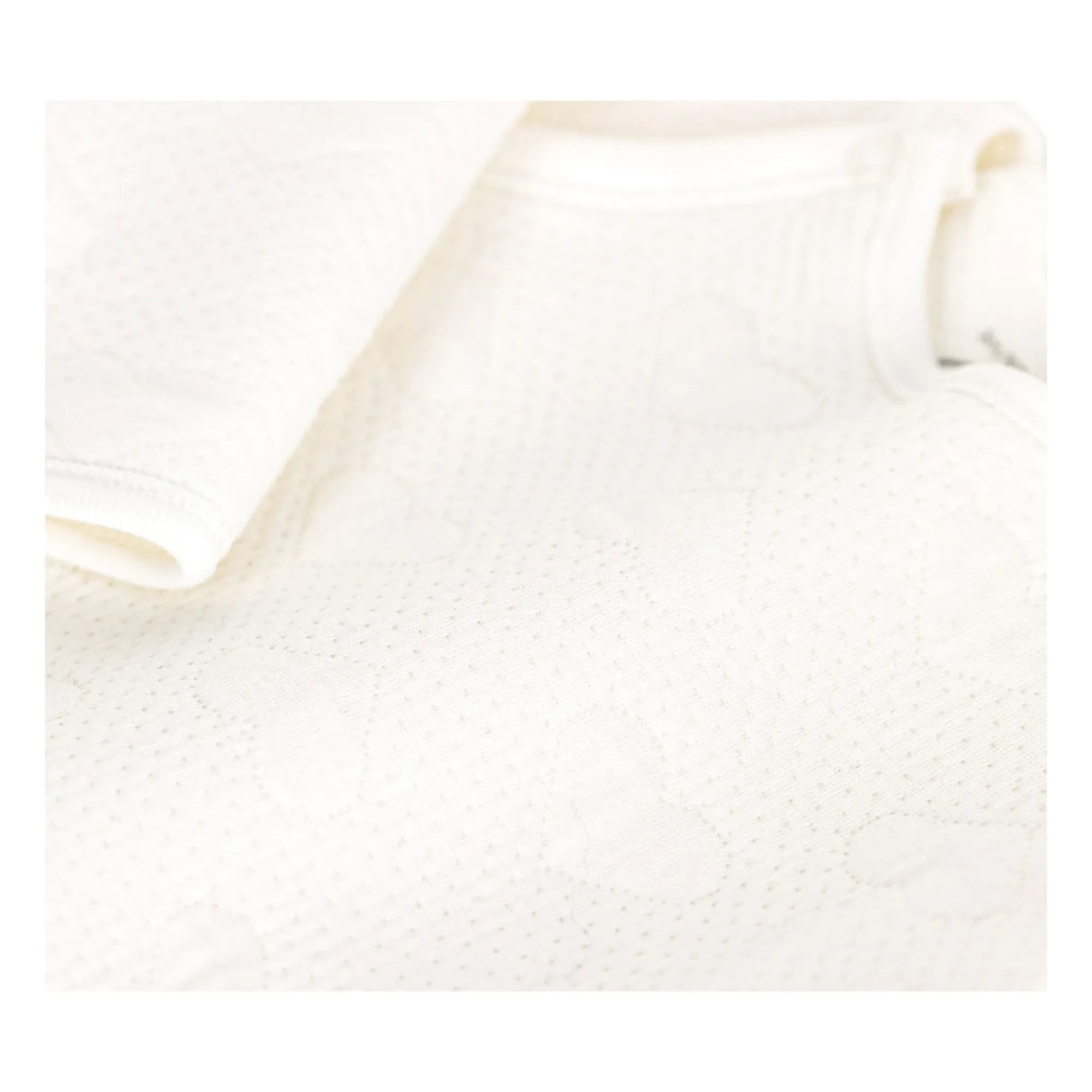 Petit Bateau - Organic Cotton Sleeper Pajamas | White