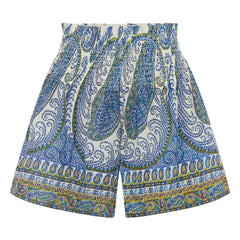 Boteh - Arcadia Linen Shorts | Lapis Lazuli