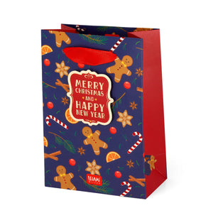 Legami - Gingerbread Christmas Gift Bag - Small