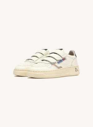 Autry - Kidstripes Low-top Suede Sneakers | Dark Green