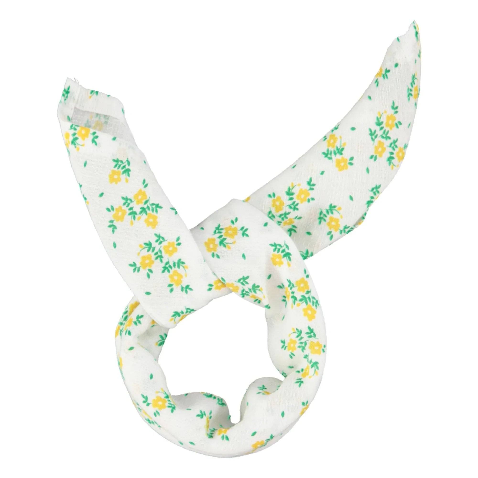 Piupiuchick - Organic Cotton Floral Bandana | Yellow