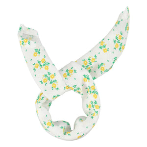 Piupiuchick - Organic Cotton Floral Bandana | Yellow