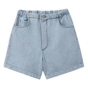 Cozmo - Sedir Striped Bermuda Shorts | Light Blue