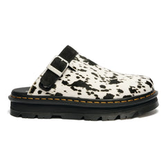 Dr Martens - Zebzag Dalmatian Slippers | White