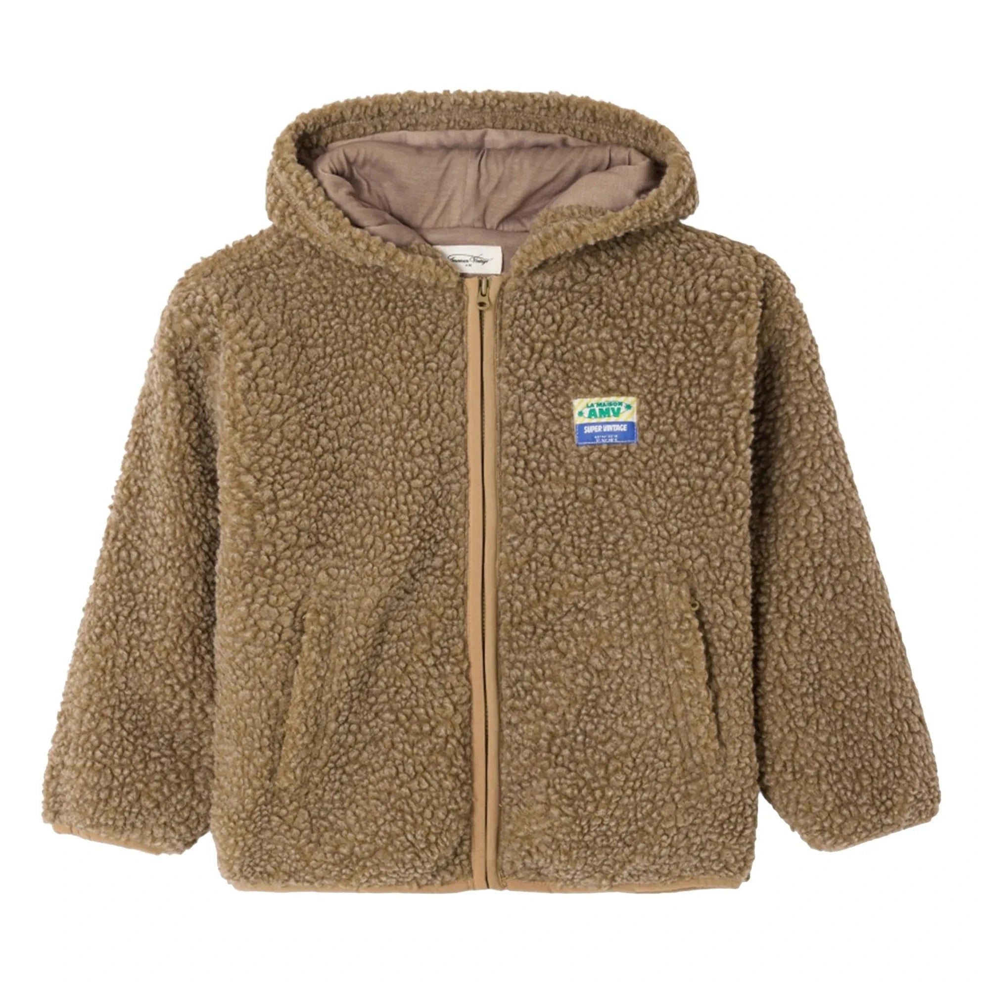 American Vintage - Hoktown Sherpa Hoodie | Brown