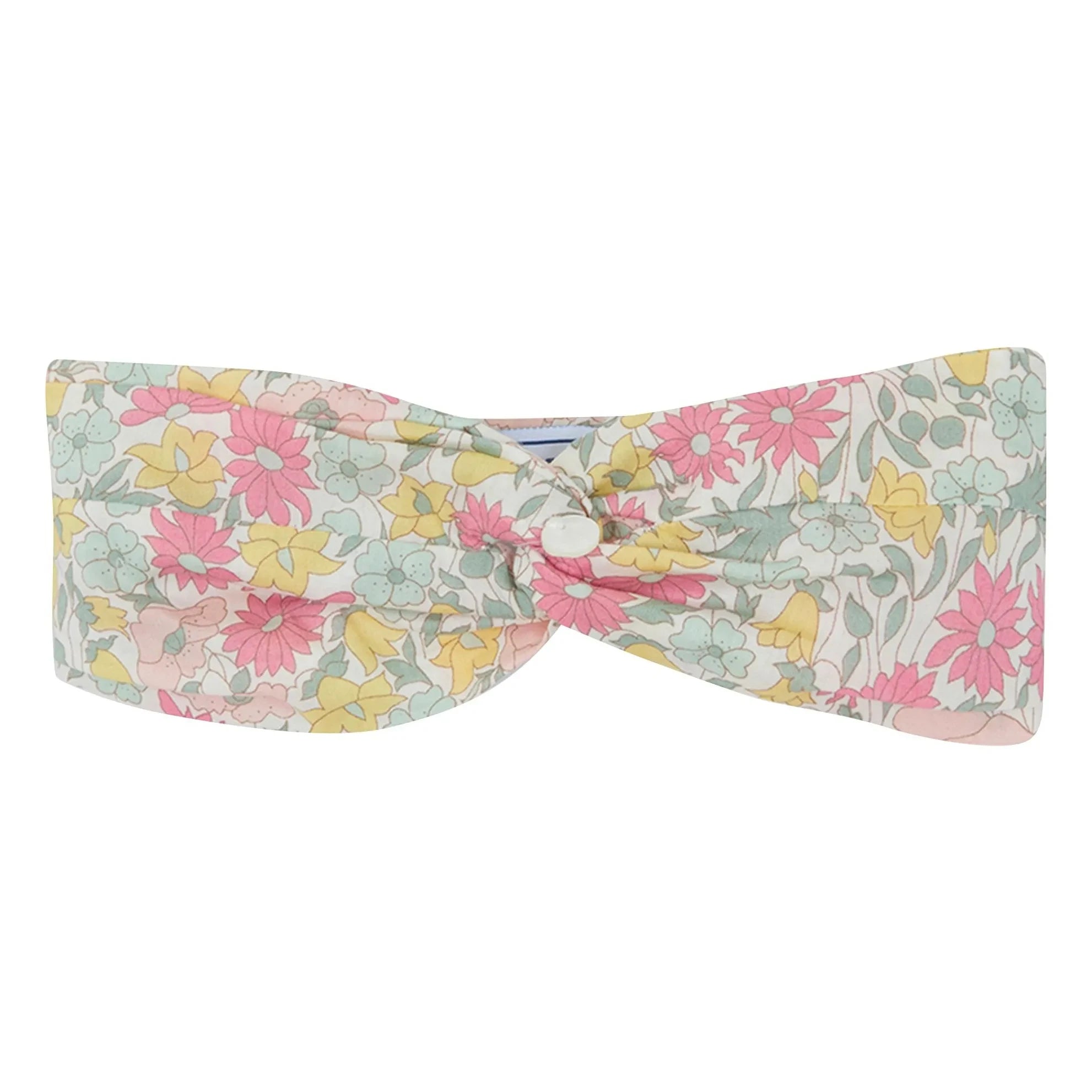 Tartine et Chocolat - Floral Bow Hairband | Yellow