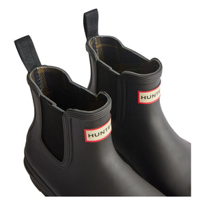 Hunter - Chelsea Boots Original Tartan Rubber | Black