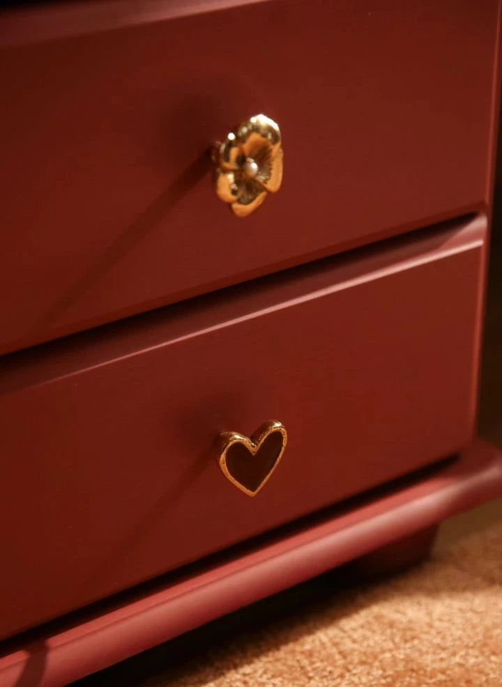 Doing Goods - Zoey Flower Brass Knob | Gold