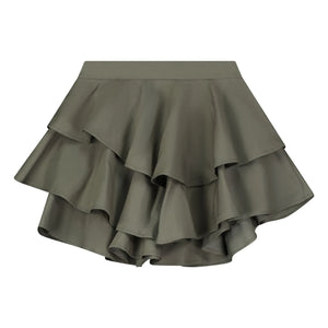 Tangerine - Gathered Skirt | Khaki