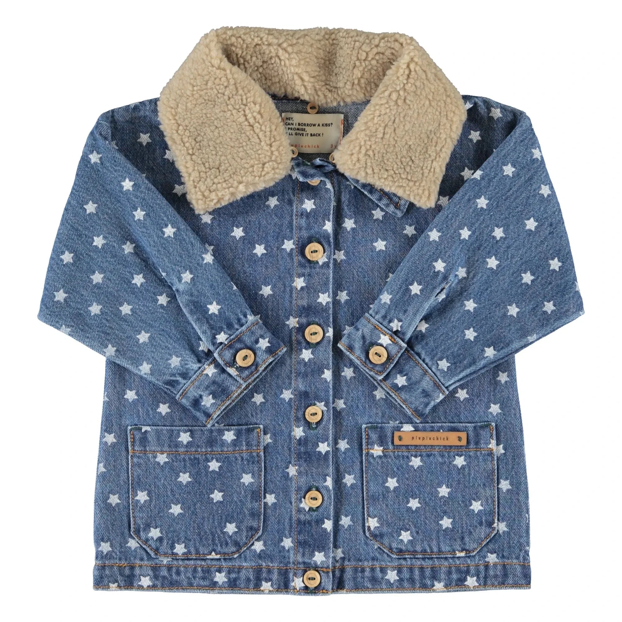 Piupiuchick - Star Denim Jacket | Blue