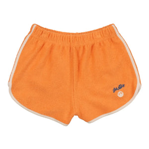 the new society - Compton Towel Shorts | Orange