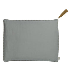 Numero 74 - Organic Cotton Pillow | Silver Gray S019
