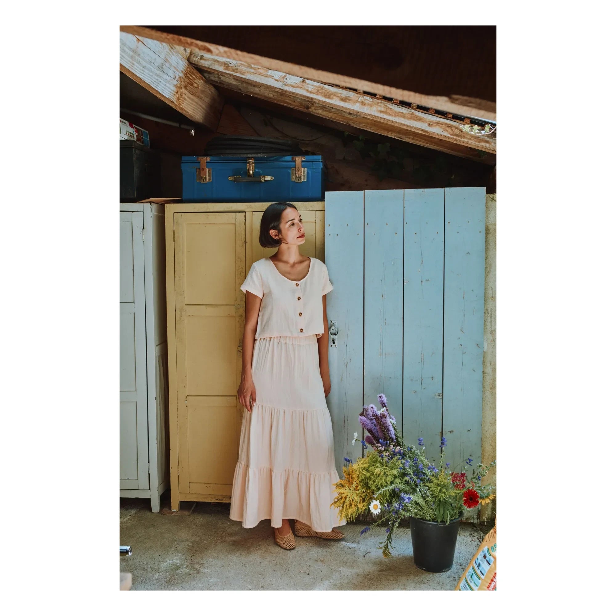 Poudre Organic - Tonka Skirt | Light Pink