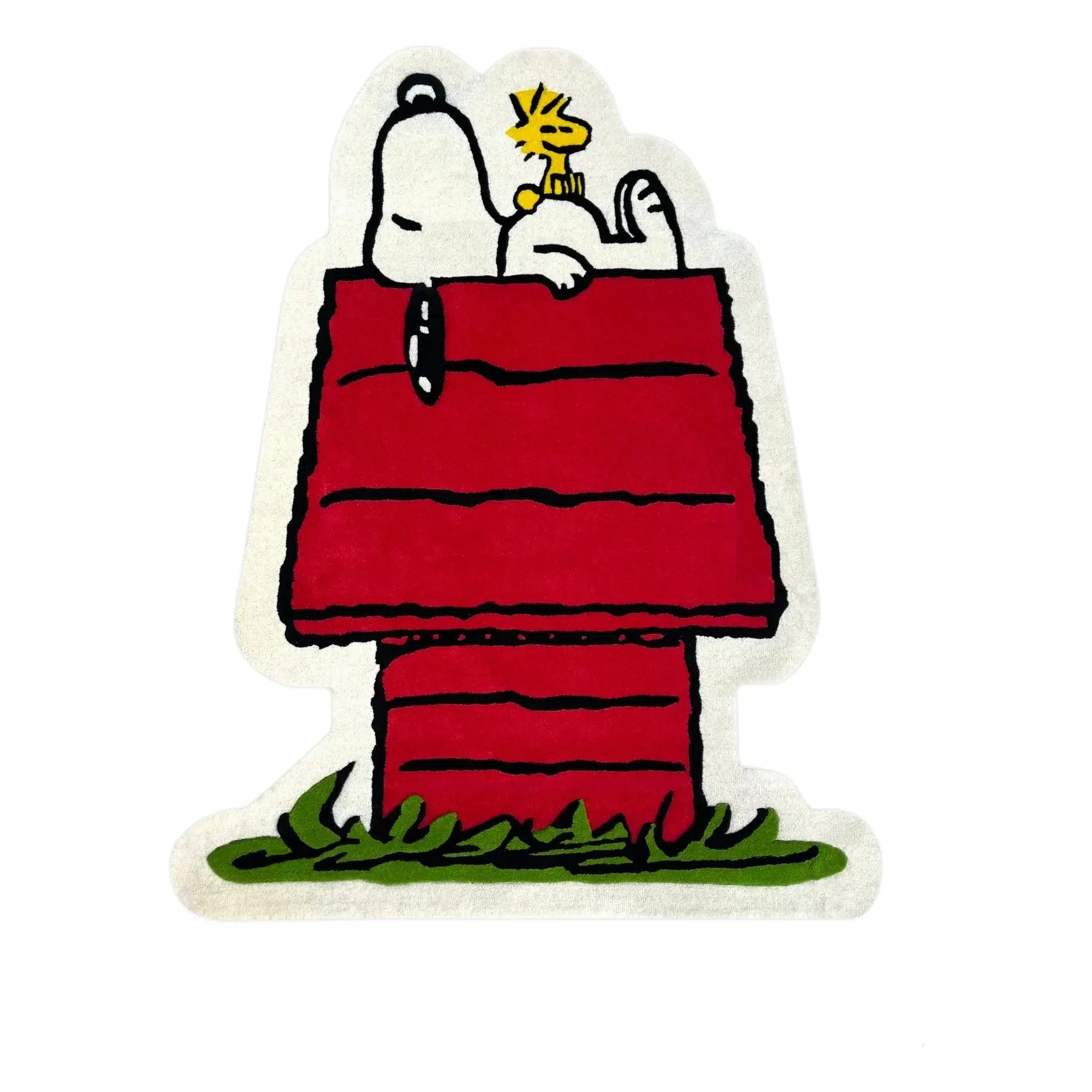 Maison Deux - Peanuts Dog House Rug | Red