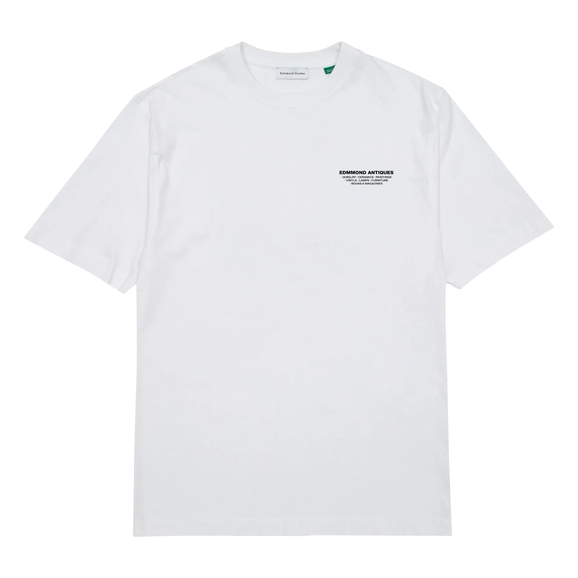 Edmmond Studios - Antique Cotton T-Shirt | White