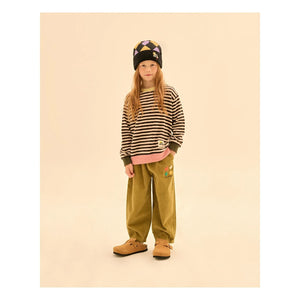 Jelly Mallow - Striped Sweater | Cream