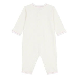 Petit Bateau - Organic Cotton Pajama | White