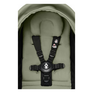 Stokke® - YOYO³ 0+ newborn stroller White chassis | Olive