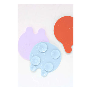 Quut - Grippi Bath Mats - 8-Piece Set | Coral