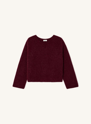 American Vintage - Vitow Alpaka Kazak | Garnet