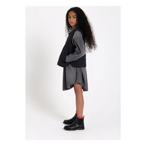 Finger in the Nose - Darlin Denim Dress | Gray Denim